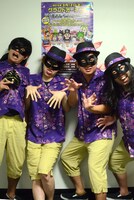 「沖縄おもろおばけ屋敷」のキャストを務めている（左から）御茶ノ水男子、飛び出せ！マーメイド。