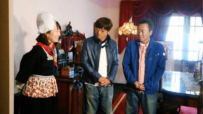 「モヤモヤさまぁ～ず2スペシャル『神戸～姫路』」でのワンシーン。(c)テレビ東京