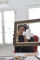 CGを語る磯貝KENTA。（Photo：浅田政志）