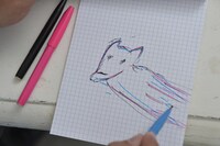 磯貝KENTAの“CG帳”。（Photo：浅田政志）