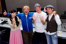 左からベッキー、山口智充、ガレッジセール。(c)関西テレビ