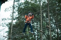 先陣を切ってアスレチックに臨んだライセンス井本。