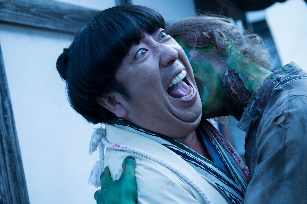 日村に密着「新選組オブ・ザ・デッド」独占映像配信、本編冒頭10分も