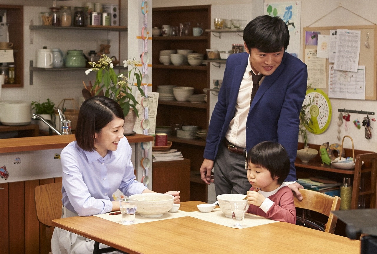 CM撮影中のワンシーン。