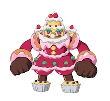 「それいけ！アンパンマン ミージャと魔法のランプ」でナイツ土屋が声優を務めたお菓子の魔神。(c)やなせたかし／フレーベル館・TMS・NTV (c)やなせたかし／アンパンマン製作委員会2015