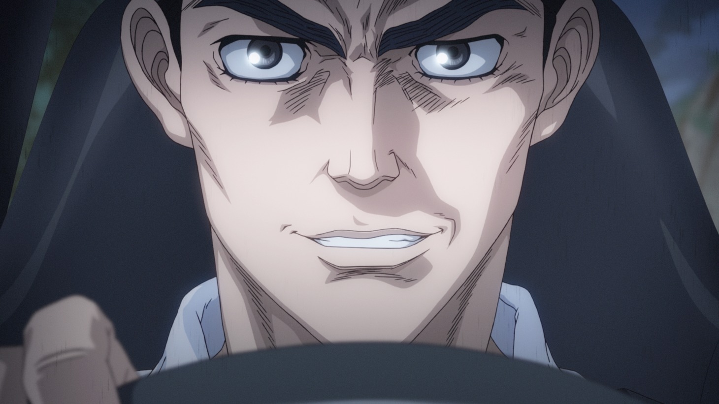 「新劇場版『頭文字D』Legend2 –闘走-」のワンカット。(c)しげの秀一/講談社・2015新劇場版「頭文字D」L2製作委員会