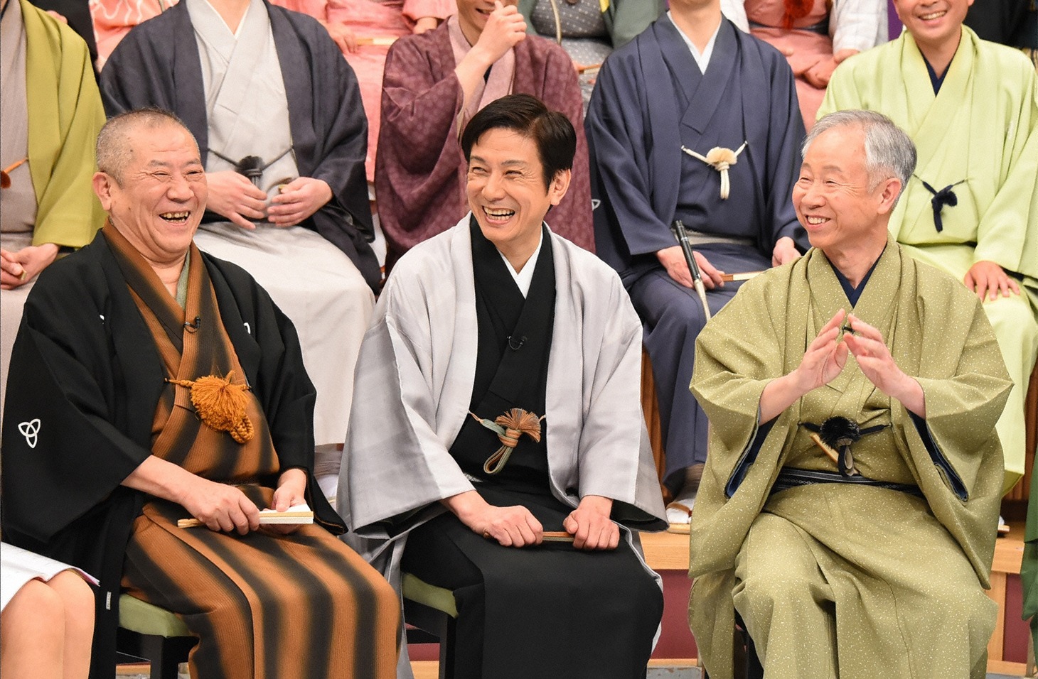 「一門勢揃い スゴすぎまっせ！米朝師匠！感謝申し上げます」(c)関西テレビ