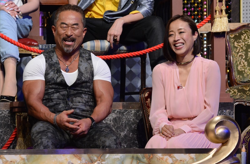 「有吉反省会」反省人の角田信朗とSILVA。（左から）(c)日本テレビ