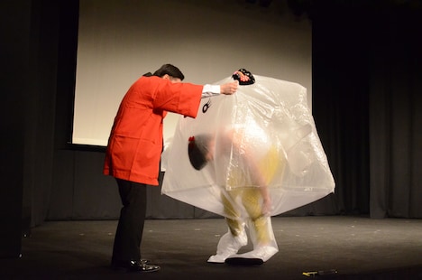 わらび舞妓ちゃんを履く中の人。