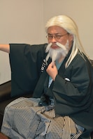 A愛グループの総帥・A藤和尊に扮したバッファロー吾郎A。