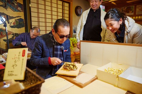 「ブラタモリ」金沢編第2夜のワンシーン。(c)NHK