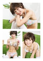 「安田由紀奈 写真集 ぷりちー。」のワンカット。(c)よしもとクリエイティブ・エージェンシー