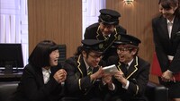 コント「発車メロディー」(c)NHK