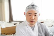 ドラマ「木曜劇場『医師たちの恋愛事情』」に、大学病院の急患役で出演するキングオブコメディ今野。(c)フジテレビ
