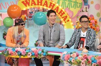 「笑神様は突然に…」スタジオのクセシリーズ出演者。(c)日本テレビ