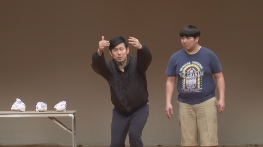 「巨匠ベストコント集『よういち＆かず』」のワンシーン。