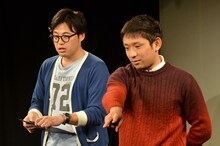 「アルコ＆ピース寄席」でMCを務めたアルコ＆ピース。