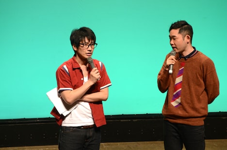 「第5回 わらいを愛する学生芸人No.1決定戦」MCを務めたキングオブコメディ。