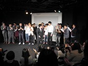 結果発表の瞬間。