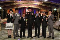 DVD「千豊小籔のすべらない話」の出演者たち。