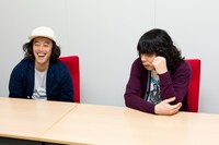 （左から）エレキコミックやついいちろう、峯田和伸（銀杏BOYZ）。