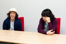 （左から）エレキコミックやついいちろう、峯田和伸（銀杏BOYZ）。