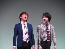 三四郎の単独ライブ「道徳の日本男児～其ノ肆～」のワンシーン。(c)マセキ芸能社