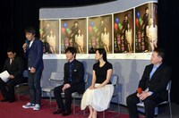 取材会の様子。