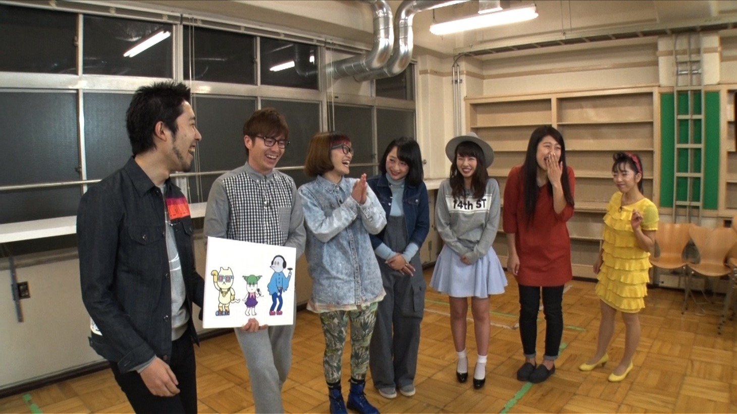 「出番ですよ！オニギリズ」声優オーディションの様子。(c)日活・チャンネルNECO