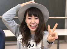 「出番ですよ！オニギリズ」もんちゃん役声優の座を勝ち取った山田菜々。(c)日活・チャンネルNECO