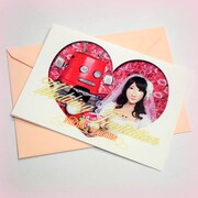 披露宴招待状形式のチケット。