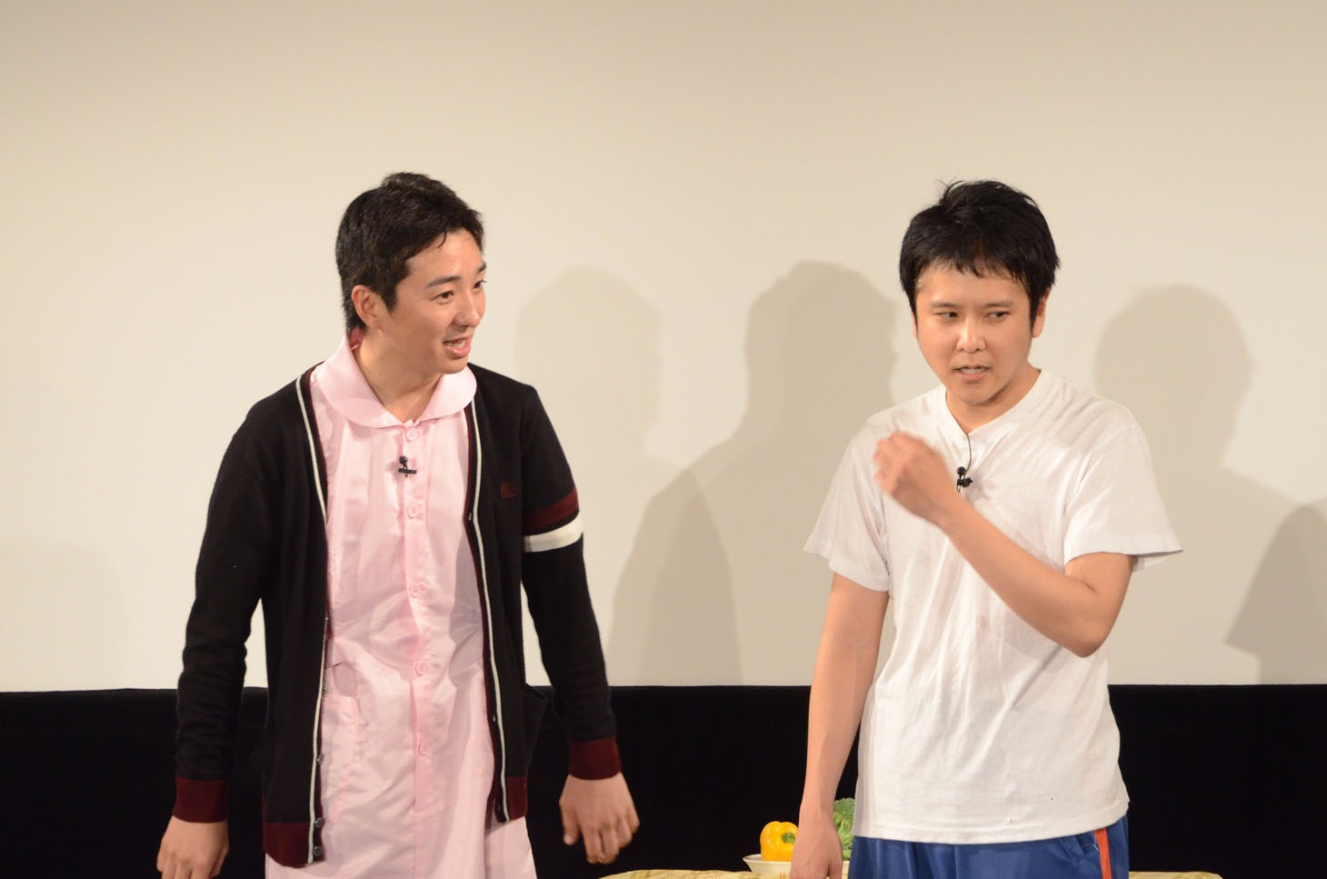 7本の新ネタを披露し終えたダブルブッキング。