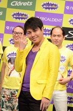 「イライラ撲滅大使」に就任したNON STYLE井上。