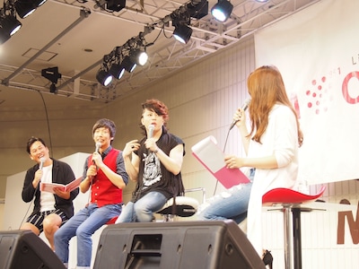 「よしもとラジオ高校～らじこー」公開収録の様子。