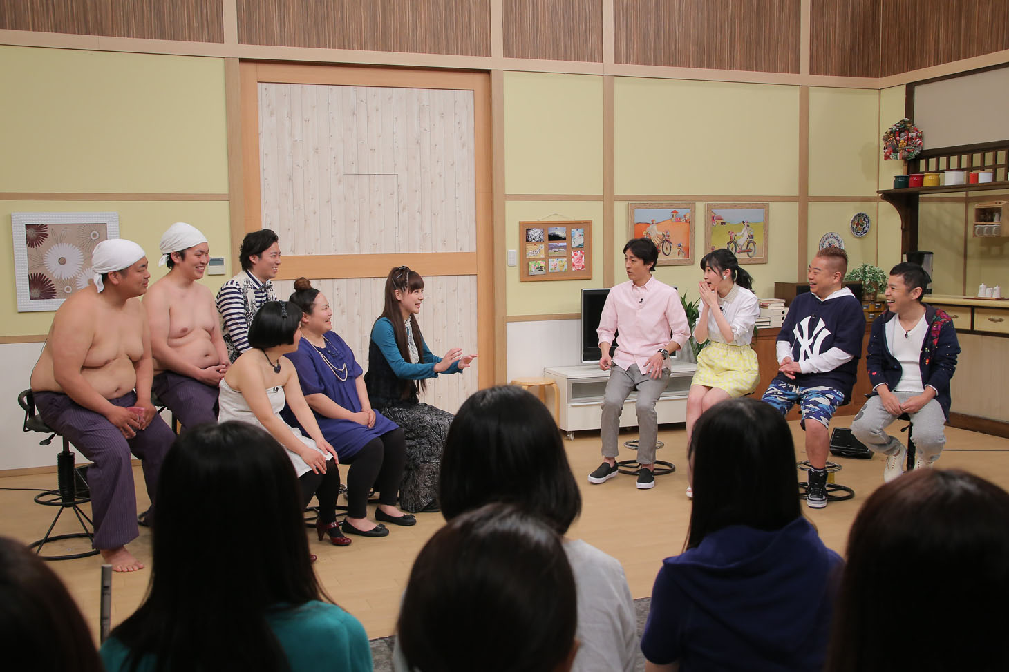 「おもしろ荘ゴールデン」番外編のワンシーン。(c)日本テレビ