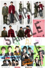 購入特典「ラバーガール オリジナル・プリント・シール」のサンプル。