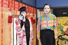 日本エレキテル連合の中野と橋本（左から）。