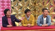 左から、ウーマンラッシュアワー中川、アンガールズ田中、FUJIWARA藤本。 (c)テレビ東京