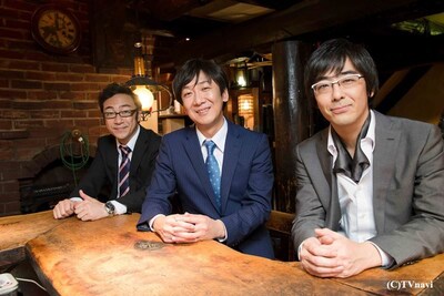 「月刊TVnavi」に登場している東京03。