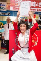 「関空～宮古島直行便」PRキャンペーンガールに就任したすち子。