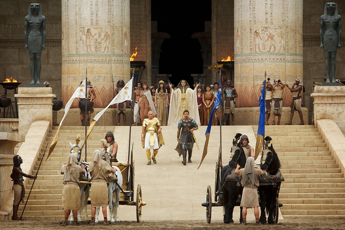 映画「エクソダス：神と王」のワンシーン