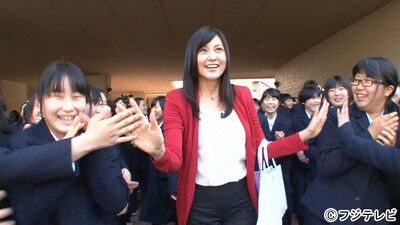 「バナナマンの独占密着！スターの決断～決断は金曜日！SP～」に出演する藤原紀香。(c)フジテレビ