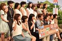 フォトセッション中の様子。