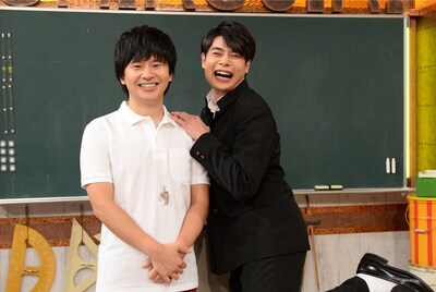 「しくじり先生 俺みたいになるな!!」にレギュラー出演する（左から）オードリー若林、平成ノブシコブシ吉村。(c)テレビ朝日