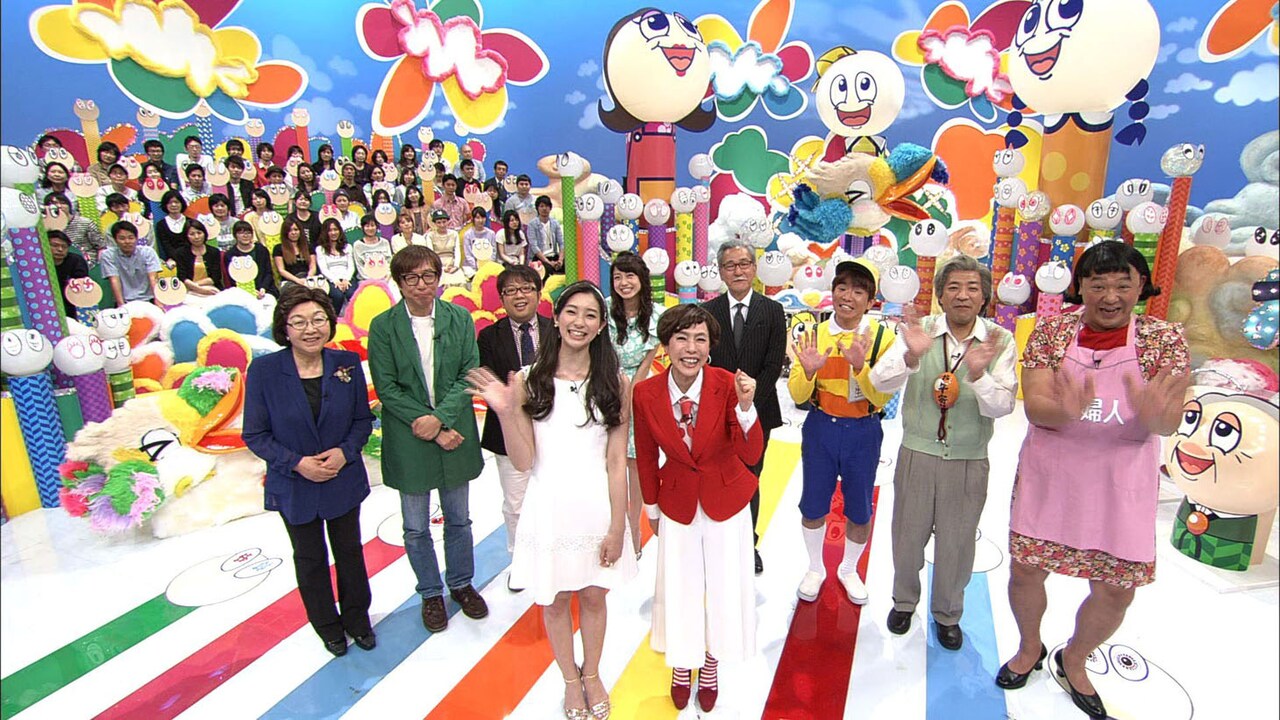 「NHKお笑い脳自慢」の出演者たち。(c)NHK