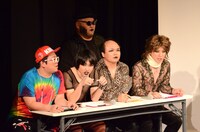 審査に臨む禿夢メンバー。