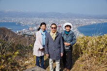 「ブラタモリ #8『函館の夜景』」のワンシーン。(c)NHK