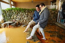 「ブラタモリ #8『函館の夜景』」のワンシーン。(c)NHK