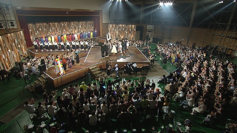「明日へつなげるライブin宮古」のワンシーン。 (c)NHK