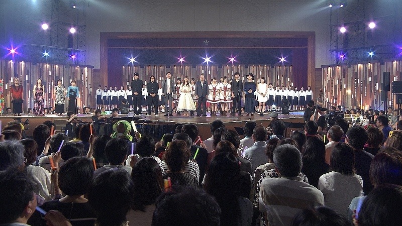 「明日へつなげるライブin宮古」のワンシーン。 (c)NHK